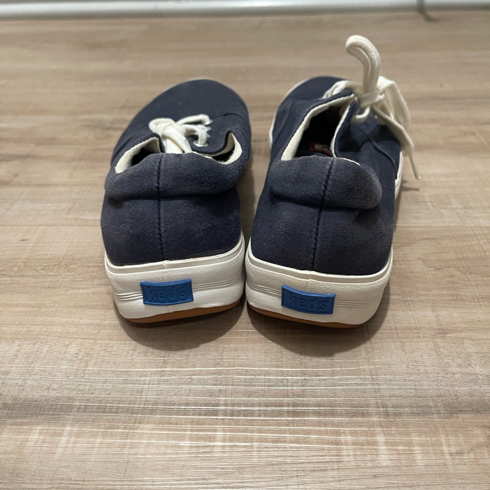 Keds Dark Blue Canvas Shoes - Picture 3 of 6